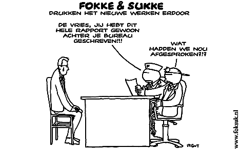 Aan de keukentafel gebeurt het niet...